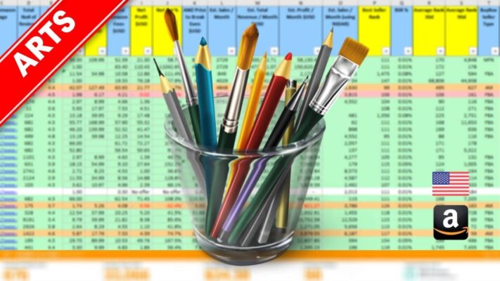 best sellers amazon fba top 5000 arts and crafts