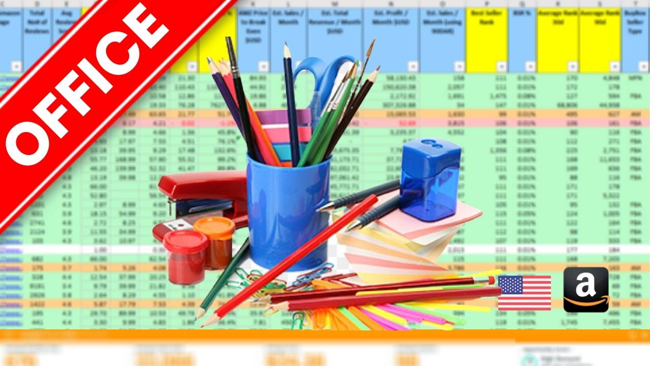 office and supplies best sellers amazon fba