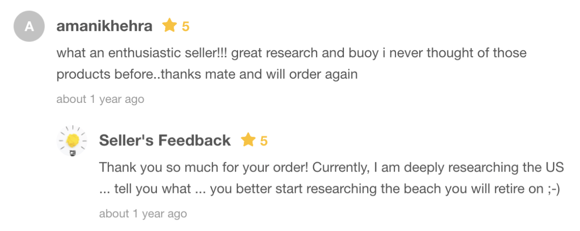 amazon private label product research testimonial