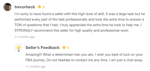 amazon private label product research testimonial