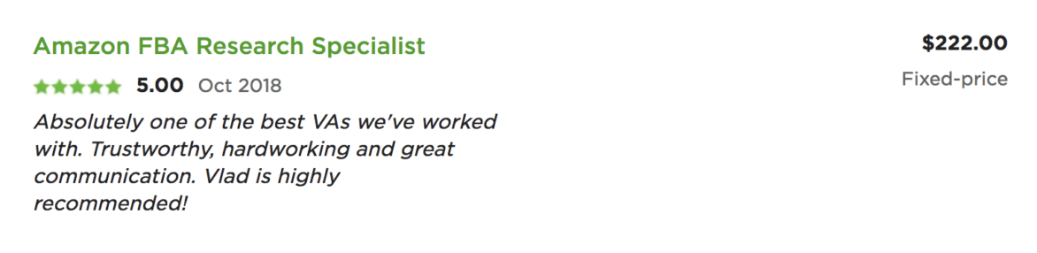 amazon private label product research testimonial