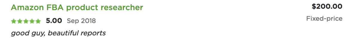 amazon private label product research testimonial